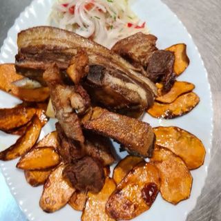 Chicharrón de cerdo