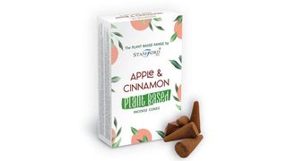 Jabłko i Cynamon - Kadzidełka Stożkowe na Bazie Roślin