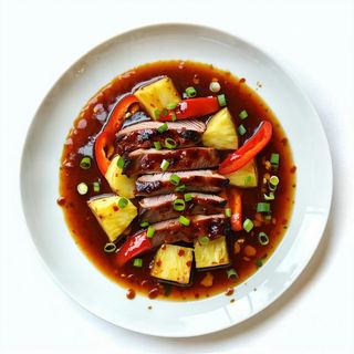 Anatra in salsa agrodolce