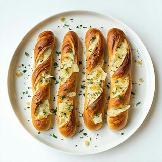 Paluchy (pieczywo) serowo-czosnkowe