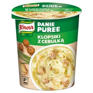 Danie puree klopsiki z cebulką Knorr. 0.5кг