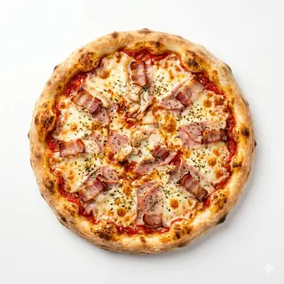 Pizza Pollo y Bacón (40 Cm.)