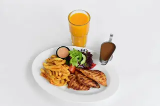 Juicy Grilled Chicken Breast Combo