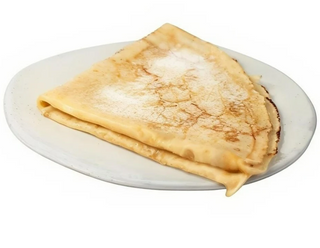 Crepe de queso crema