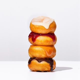 Пончики зі згущеним молоком (12шт/300г)