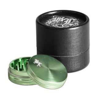 Grinder BL din Aluminiu anodizat Verde, Ø40mm, 2Parti