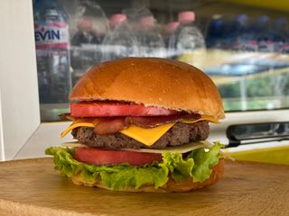 Black Angus Kids Burger 