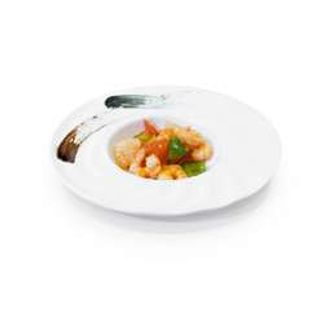 198. Gamberi con verdure piccanti