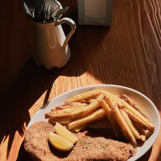 Milanesa Al Plato De Pollo
