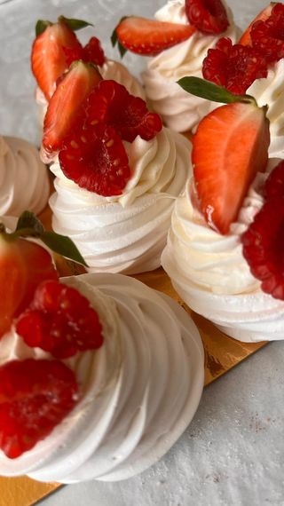 Mini-Pavlova - 9 buc.