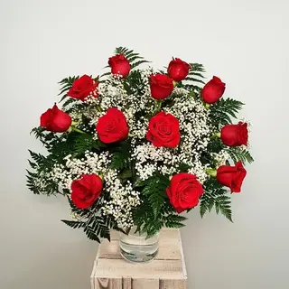Ramo 12 Rosas Rojas