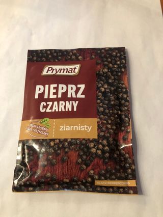 Prymat Pieprz Czarny Ziarnisty 20g