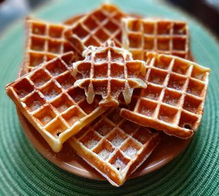 творожные вафли