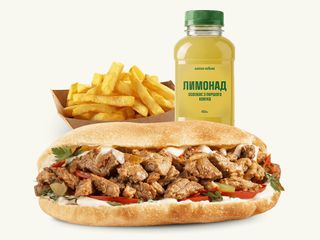 Біф велике меню зі свининою (550g)