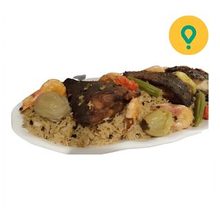 Riz Sauce Lafri Poisson