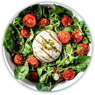 Ensalada Burrata amb Cherrys