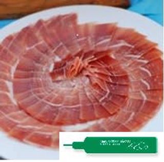Plato Con Jamón Cebo De Campo 75 % Ibérico (100 G.)