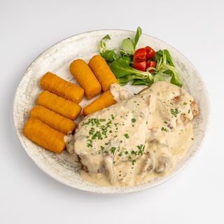 Pileća prsa u umaku od kopra