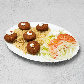 Plato falafel