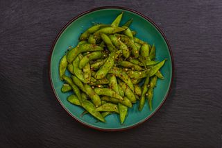 Edamame garlic