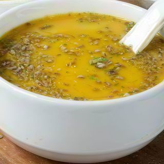 (8) PRAWNS SOUP/ SOPA DE GAMBAS