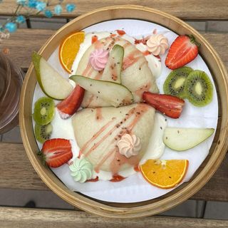 Bao z kremem mascarpone 