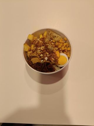 10.Riso bianco e Puled Pork