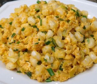 Mote Pillo Con Carne Frita