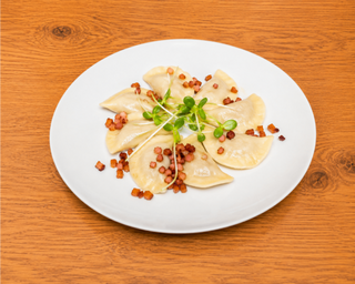 Pierogi ruskie z cebulą 10 sztuk