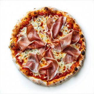 Pizza prosciutto crudo media 