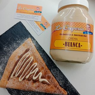 Crêpes con cioccolato bianco