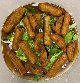 Berenjenas cuijientes con miel