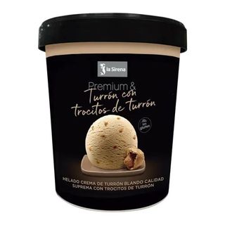 Helado Turrón Premium Tarrina 500 Ml.