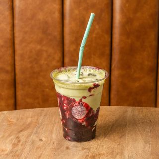 Strawberry Matcha Latte