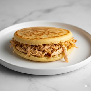 Arepa Arepaisa Con Pollo Desmechado (1 Ud.)