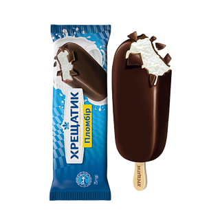 Морозиво Хладік Хрещатик пломб в гл 75г