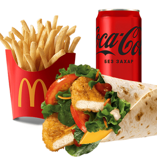 КРИСПИ ЧИКЪН МАКРАП™ МАКМЕНЮ™