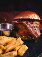 Hamburguesa de cerdo