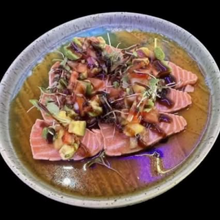 Tataki de salmón