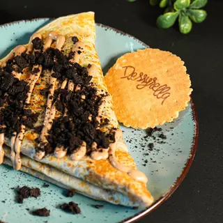 2 crepes con 1 topping cada uno