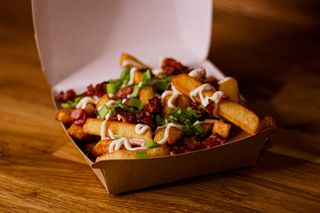 Pyry z boczkiem i cebulką