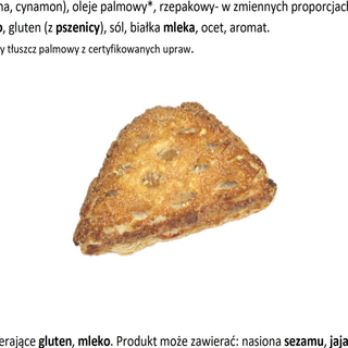 CIASTKO FRANCUSKIE Z JABŁKIEM 