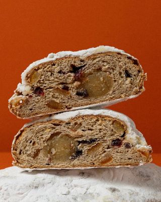 Штолен з цукатами, родзинками та марципаном, 600 г