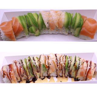 Rainbow roll 8 uds