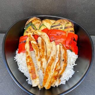 Chicken veg rice