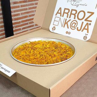 Fideuá de Pollo y Maíz (2 Raciones)