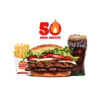 Menú Doble Whopper® Grande