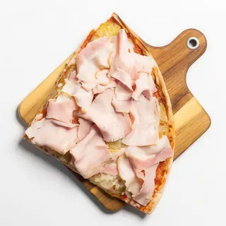 Patate e porchetta - 1/4 teglia