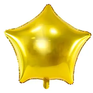 BALON FOLIOWY NA HEL - GWIAZDKA 48 CM