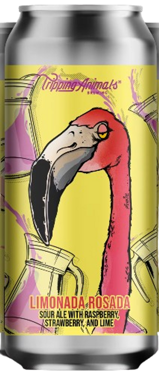 Limonada Rosa Tripping Animals Lata 47,3 cl.